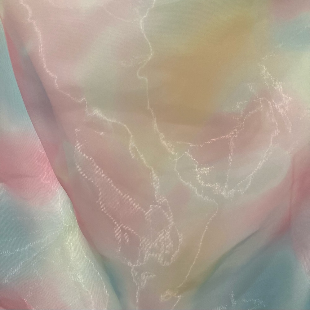 4XL Lover Era Pastel Puff Sleeve Mini Dress dreamy swiftie taylor swift spring - Picture 5 of 9